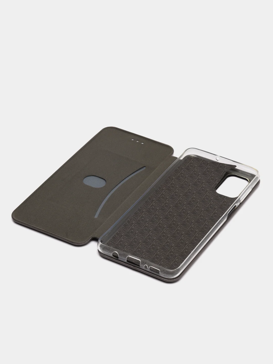 Серебряный чехол Book Case для Samsung Galaxy M51 (M515)