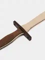 Коричневый кинжал деревянный, нож