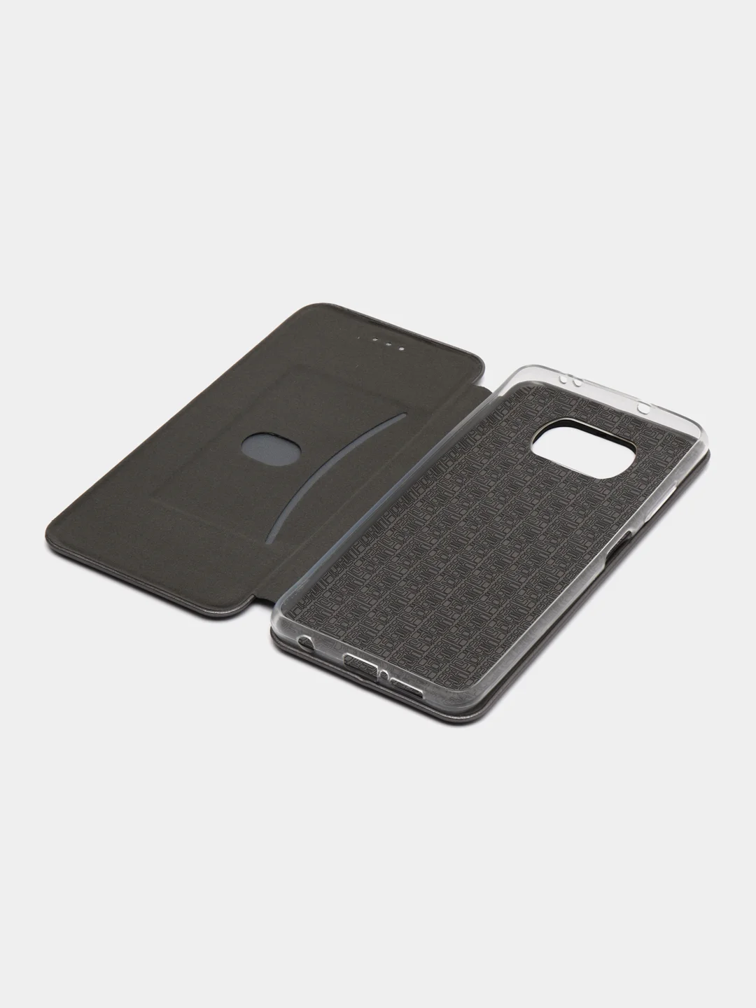 Серебряный чехол Book Case для Xiaomi POCO X3