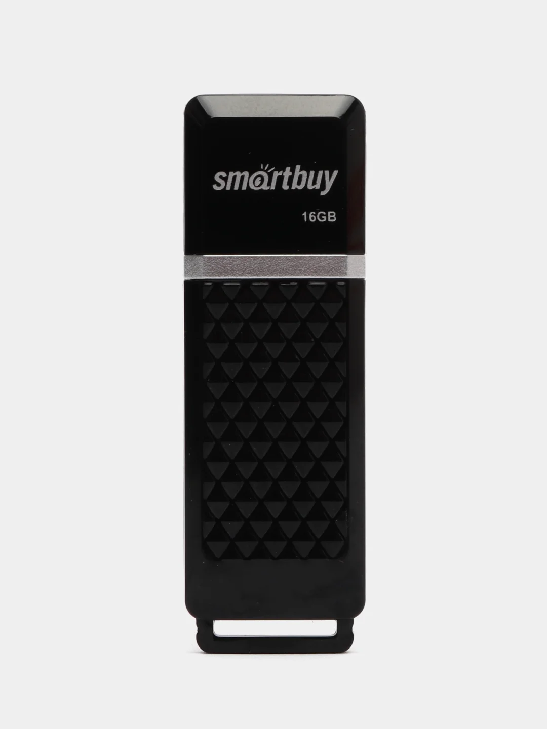 Флешка накопитель для компьютера 16 Gb, Smartbuy Quartz, Usb 2.0, черный, 512765