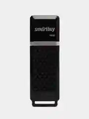 Флешка накопитель для компьютера 16 Gb, Smartbuy Quartz, Usb 2.0, черный, 512765