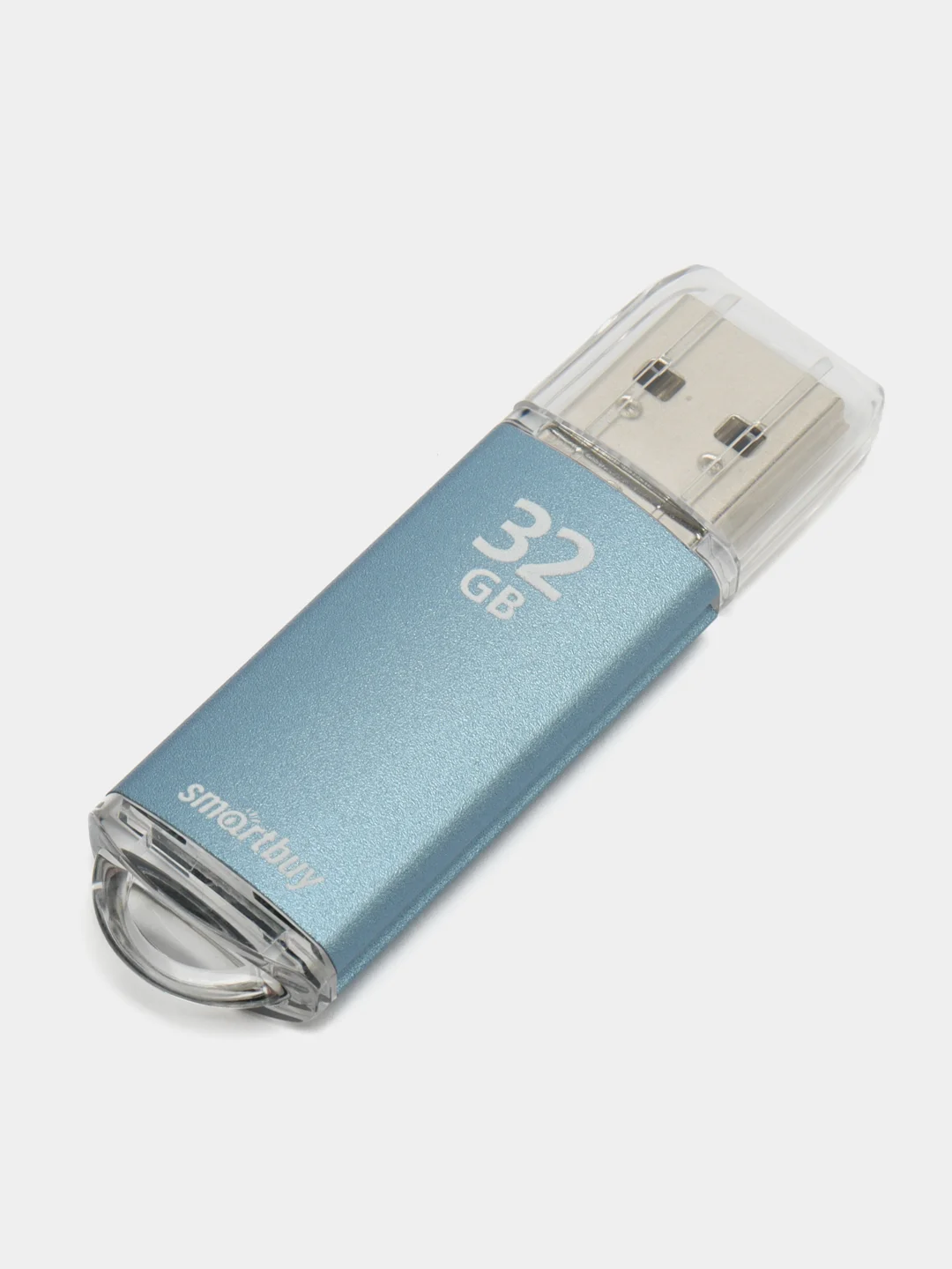 Флешка накопитель для компьютера 32 Gb Smartbuy V-Cut, Usb 2.0, металлический корпус, 512187