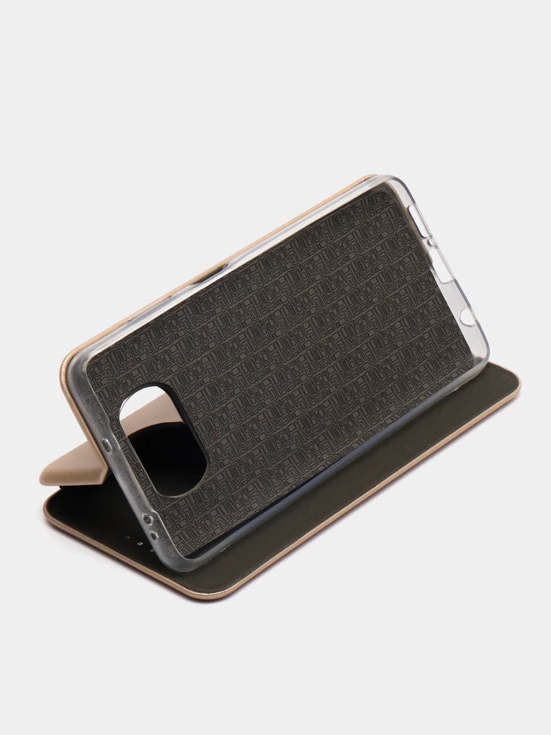 Золотой чехол Book Case для Xiaomi POCO X3