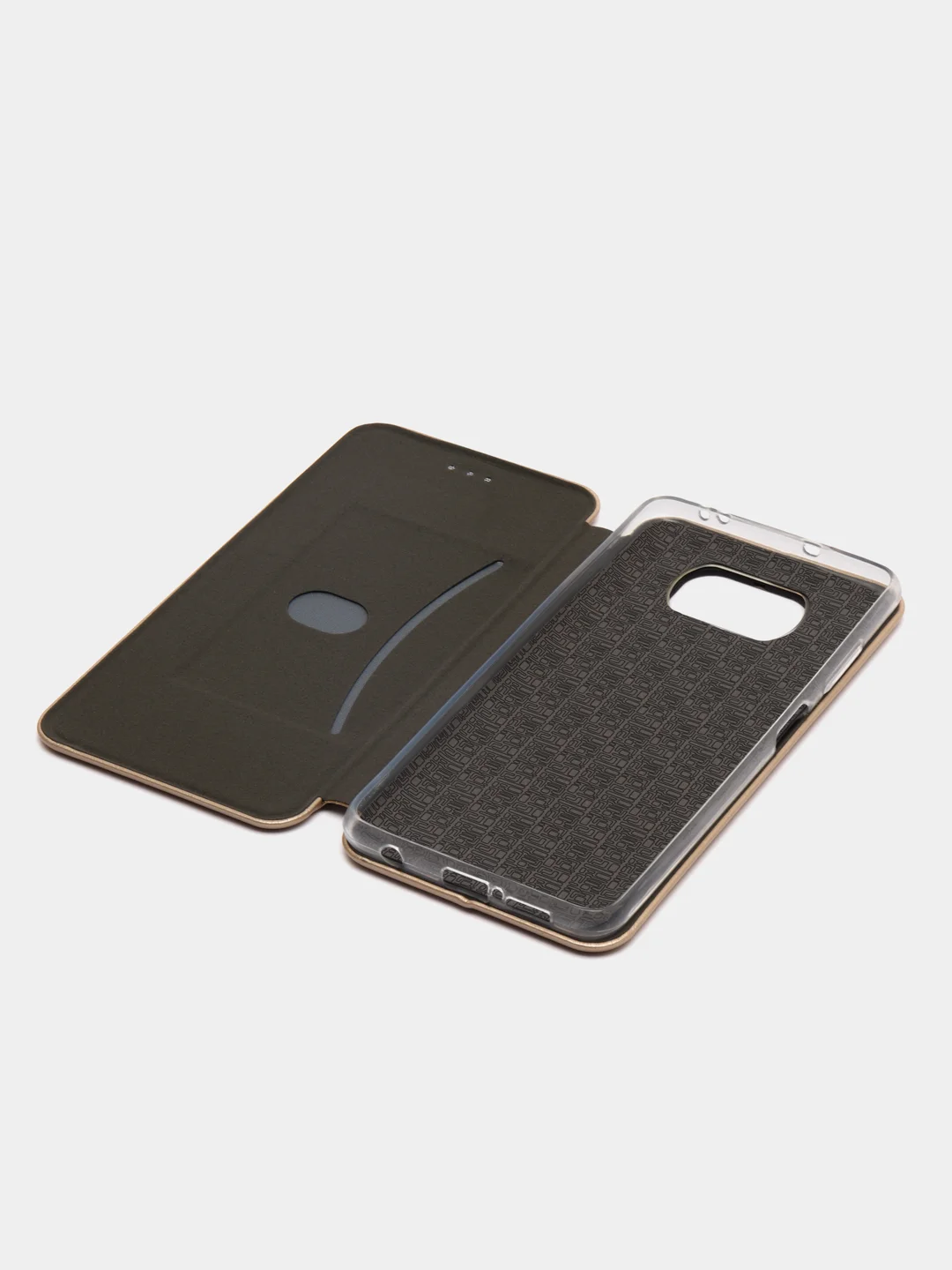 Золотой чехол Book Case для Xiaomi POCO X3