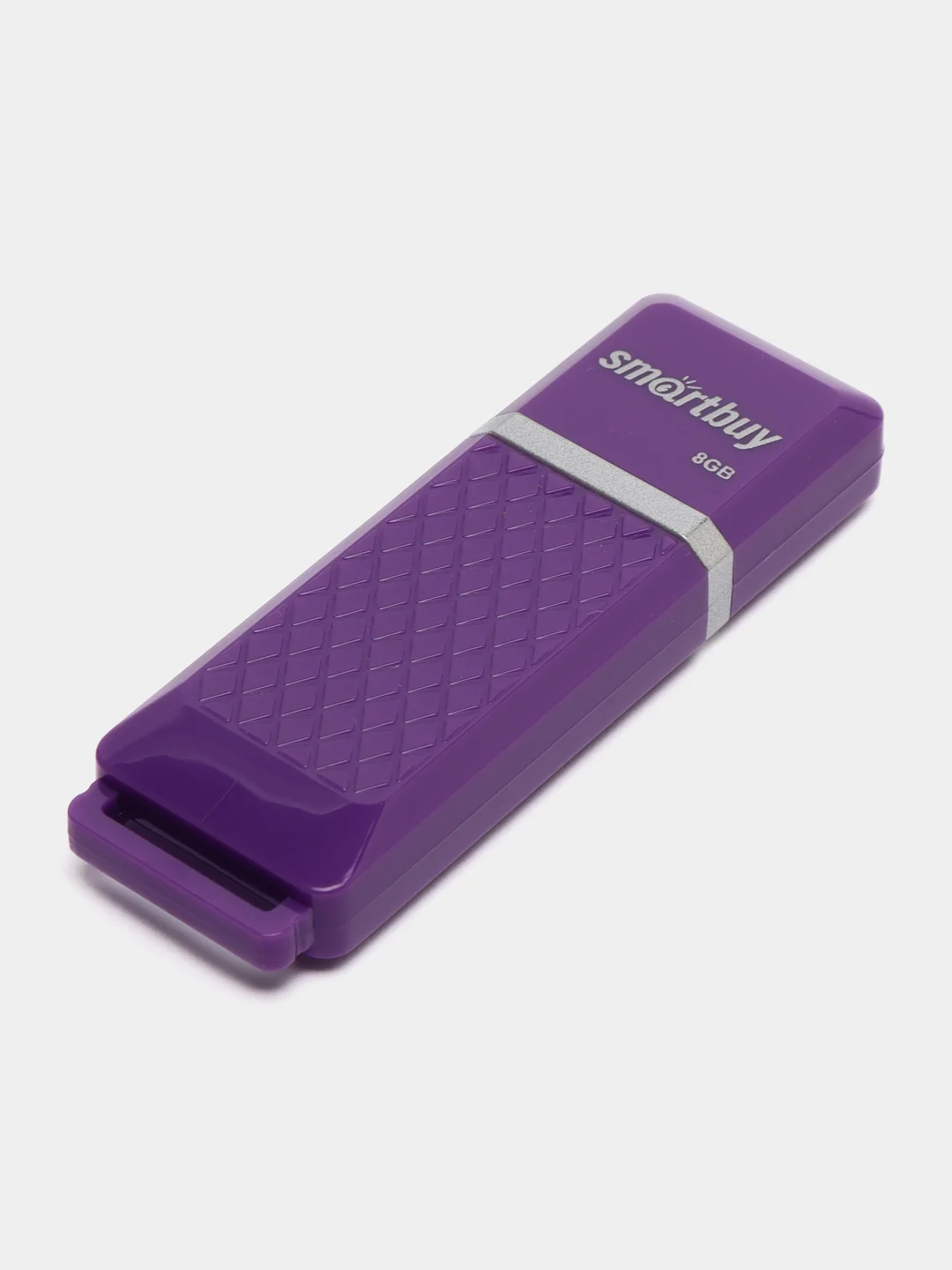 Флешка накопитель для компьютера 8 Gb, Smartbuy Quartz, Usb 2.0, фиолетовый, 512773