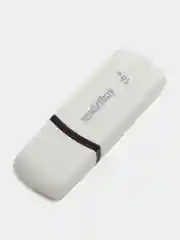 Флешка накопитель для компьютера 16 Gb, Smartbuy Paean, Usb 2.0, белый, 512767