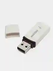 Флешка накопитель для компьютера 16 Gb, Smartbuy Paean, Usb 2.0, белый, 512767