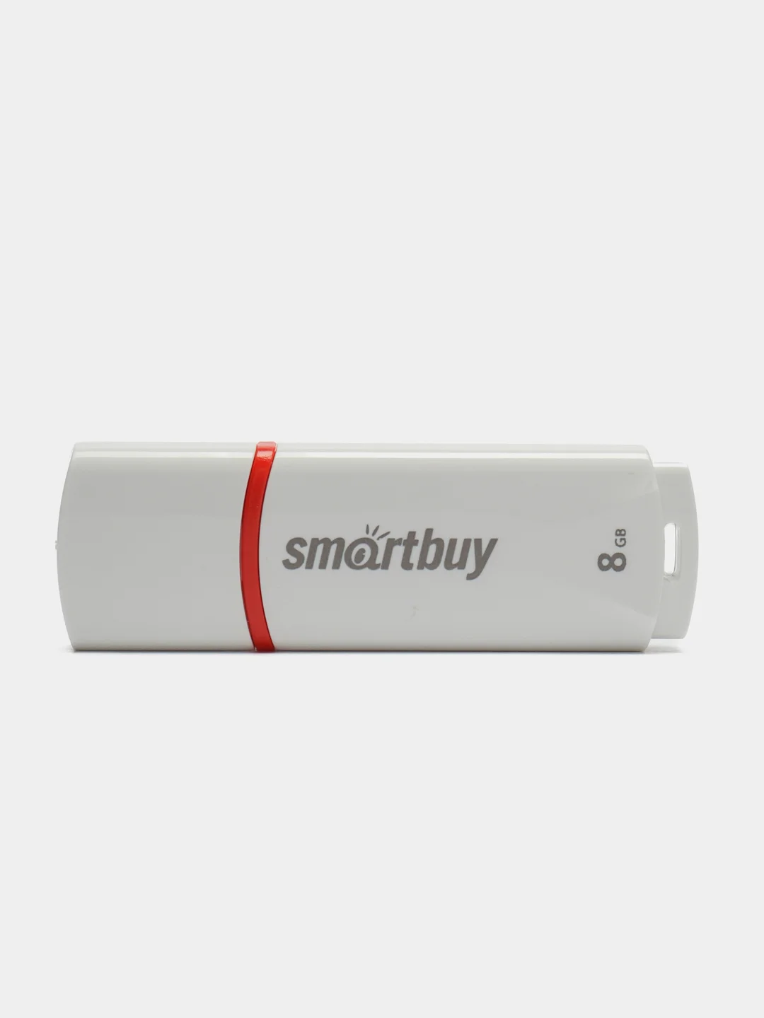 Флешка накопитель для компьютера 8 Gb, Smartbuy Crown, Usb 2.0, белый, 512176