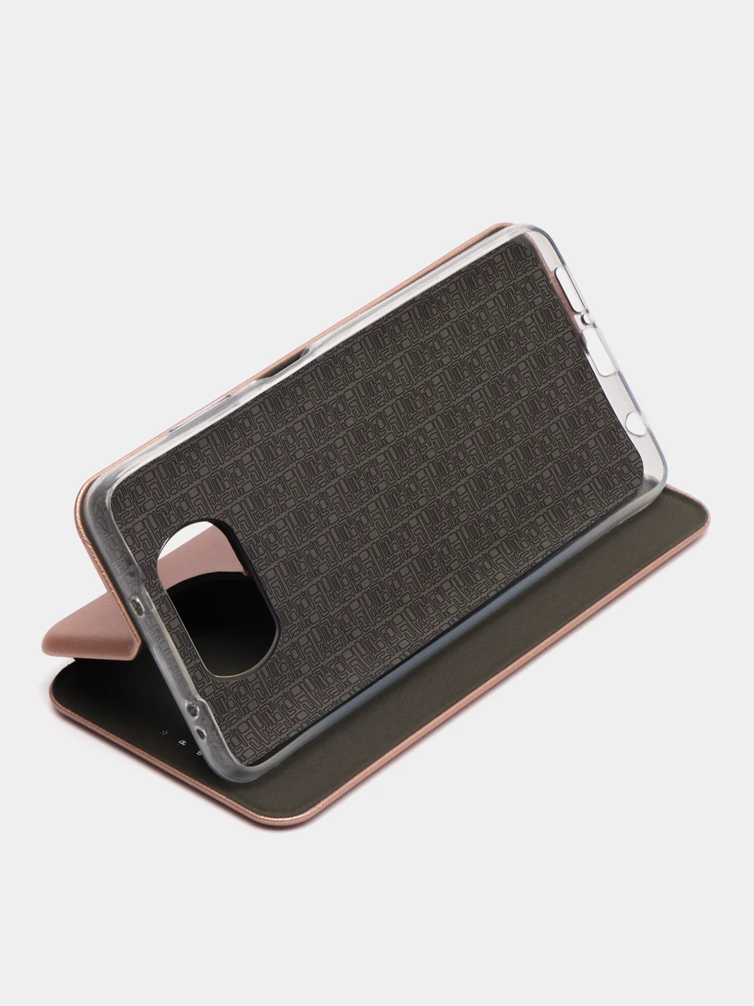 Розовый чехол Book Case для Xiaomi POCO X3
