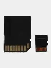 Карта памяти microSDHC, 16 Gb, Smartbuy, 10 Мб/сек, class 10, с адаптером