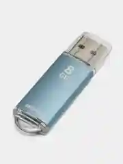 Флешка накопитель для компьютера 8 Gb, Smartbuy V-Cut, Usb 2.0 металлический корпус 512182