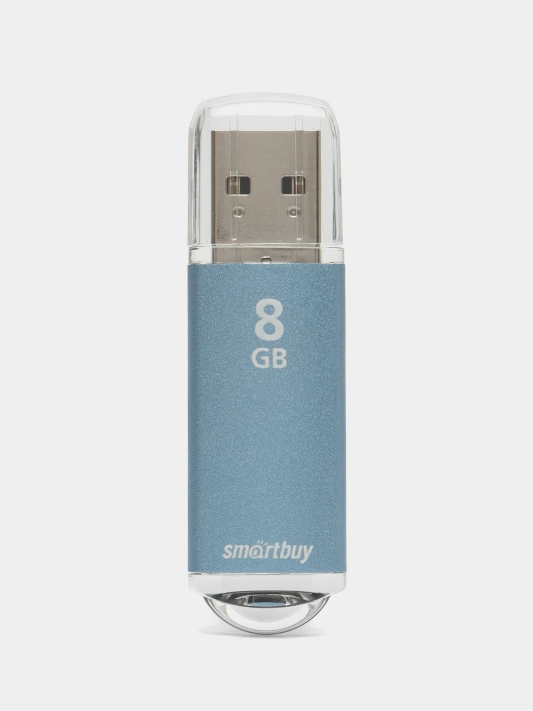 Флешка накопитель для компьютера 8 Gb, Smartbuy V-Cut, Usb 2.0 металлический корпус 512182