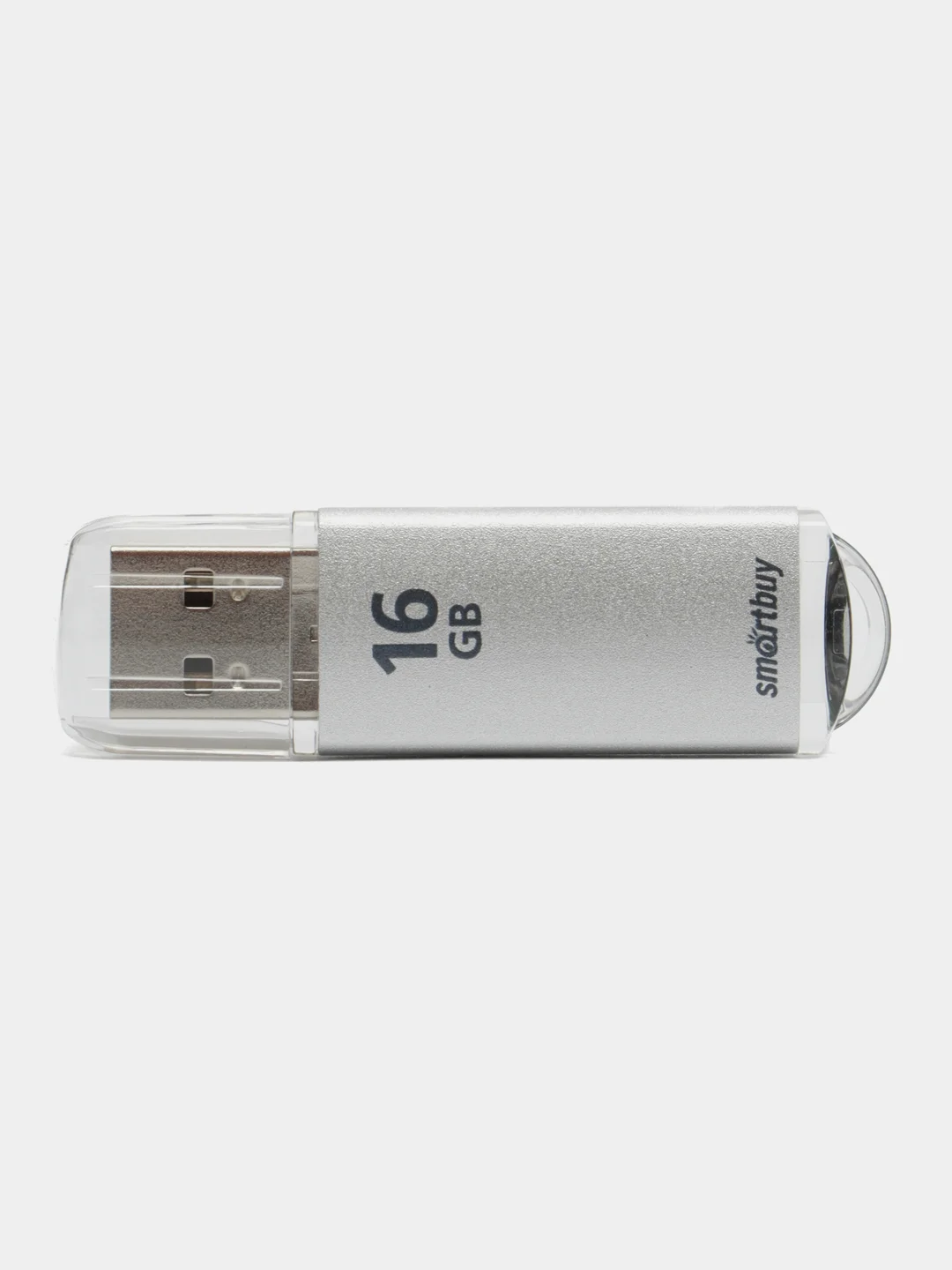 Флешка накопитель для компьютера 16 Gb, Smartbuy V-Cut, Usb 2.0, металл, 512196