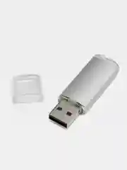 Флешка накопитель для компьютера 16 Gb, Smartbuy V-Cut, Usb 2.0, металл, 512196