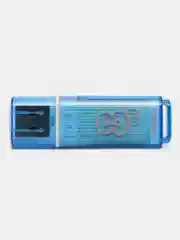 Флешка накопитель для компьютера 8 Gb, Smartbuy Glossy, Usb 2.0, синий, 512178