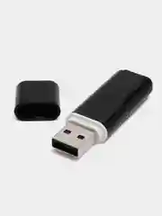 Флешка накопитель для компьютера 8 Gb, Smartbuy Glossy, Usb 2.0, черный, 512177