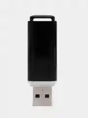 Флешка накопитель для компьютера 8 Gb, Smartbuy Glossy, Usb 2.0, черный, 512177
