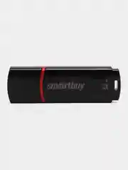 Флешка накопитель для компьютера 32 Gb, Smartbuy Crown, Usb 2.0, черный, 512184