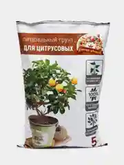 Готовый грунт для цитрусовых" 5 литров, Царица цветов