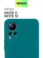 Чехол для Infinix Note 11, с матовым покрытием и защитой вокруг модуля камер