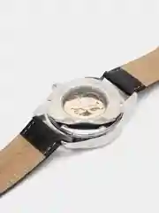 Серебряный мужские механические наручные часы