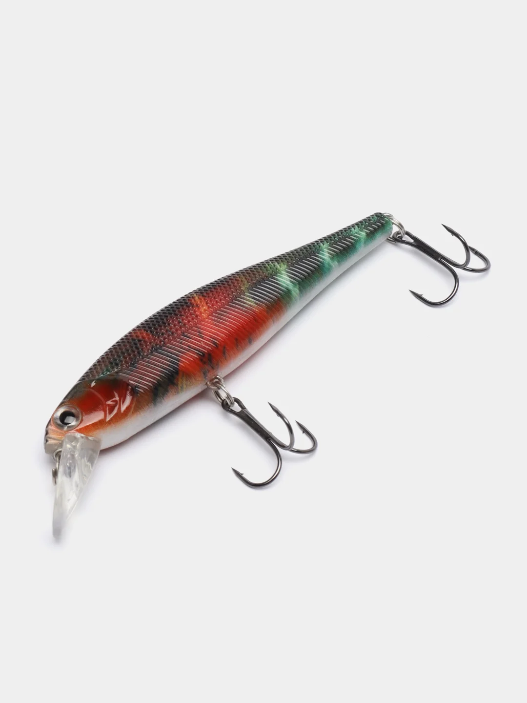Красный рыболовный воблер "Минноу" minnow, 10 см, 13,5 г, 8 цветов