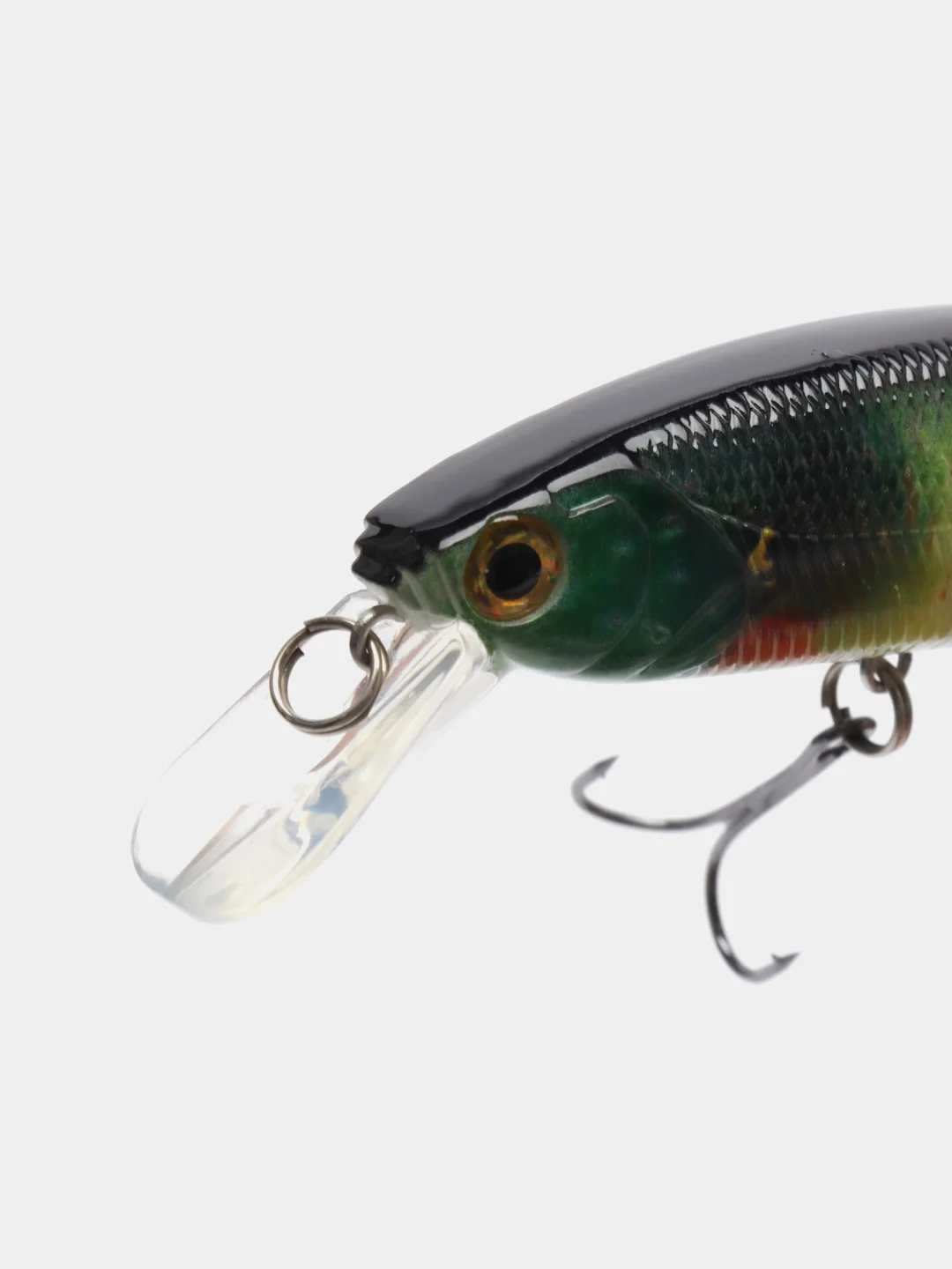 Лесной зеленый рыболовный воблер "Минноу" minnow, 10 см, 13,5 г, 8 цветов