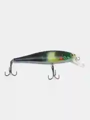 Лесной зеленый рыболовный воблер "Минноу" minnow, 10 см, 13,5 г, 8 цветов
