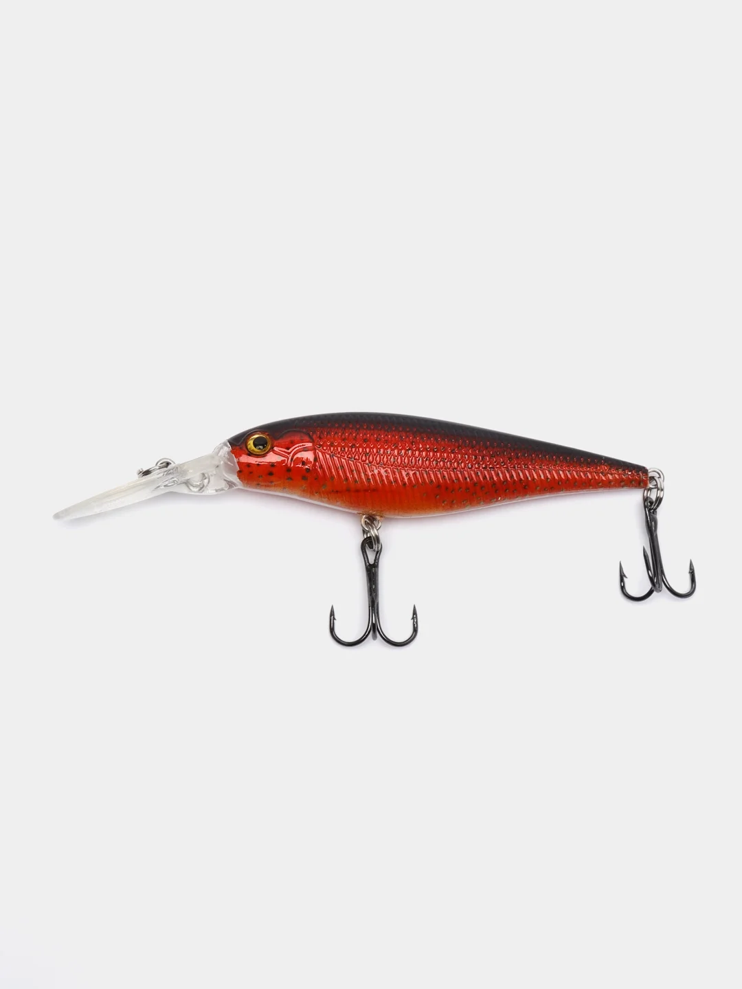 Алый рыболовный воблер "Минноу" minnow, 8 см, 8,7 г, 8 цветов