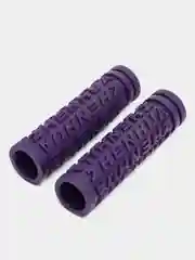 Ручки руля вело (грипсы с буквами GB-17, фиолетовые 2 шт., 113 x D30 x d22 мм.)