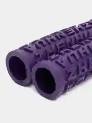 Ручки руля вело (грипсы с буквами GB-17, фиолетовые 2 шт., 113 x D30 x d22 мм.)