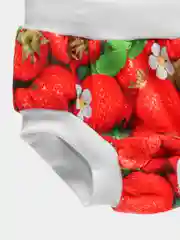 Красный трусики-хипстеры детские