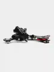 Переключатель задний вело Shimano RD-TZ500, крюк, крепление на ось