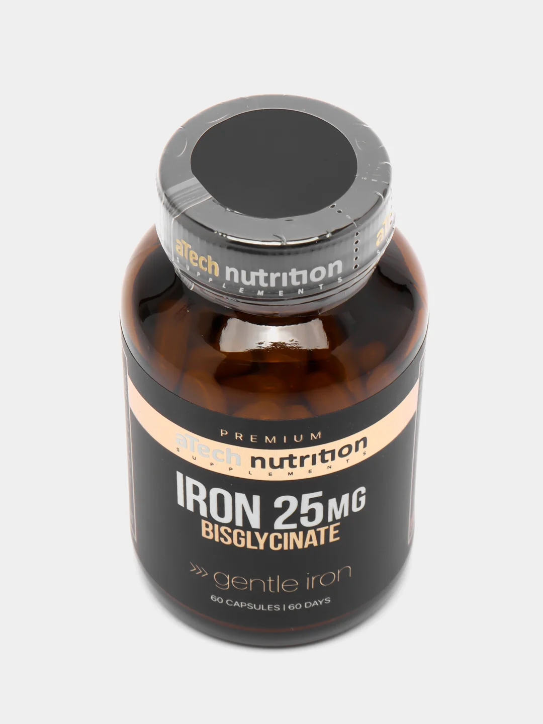 Добавка к пище aTech Nutrition Premium Железо бисциглинат, 60 капсул