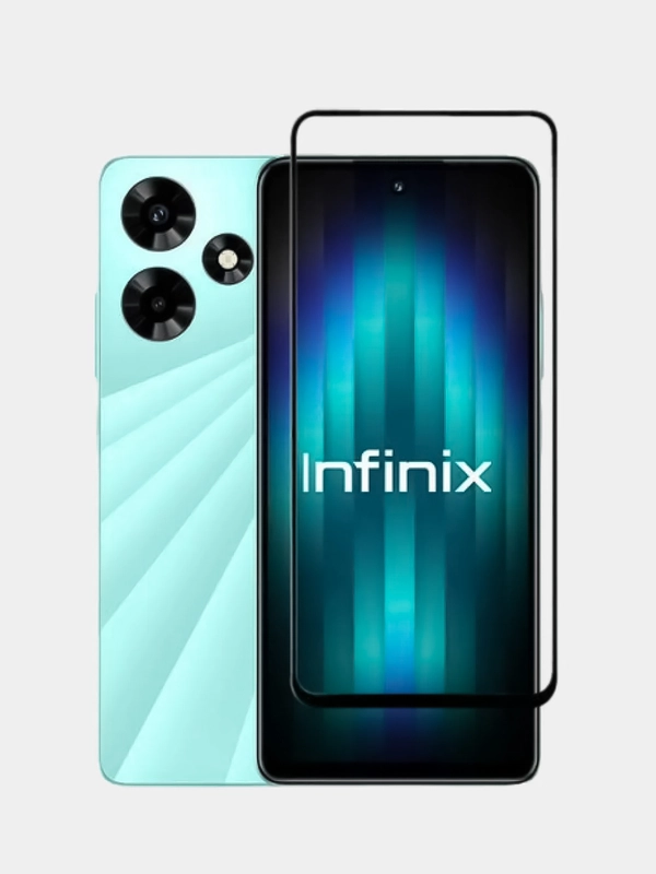 Защитное стекло Zibelino 5D для Infinix Hot 30, 6,78"