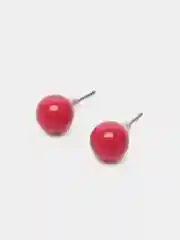Марсала серьги-пусеты-бусены, 15 цветов, с разными размерами