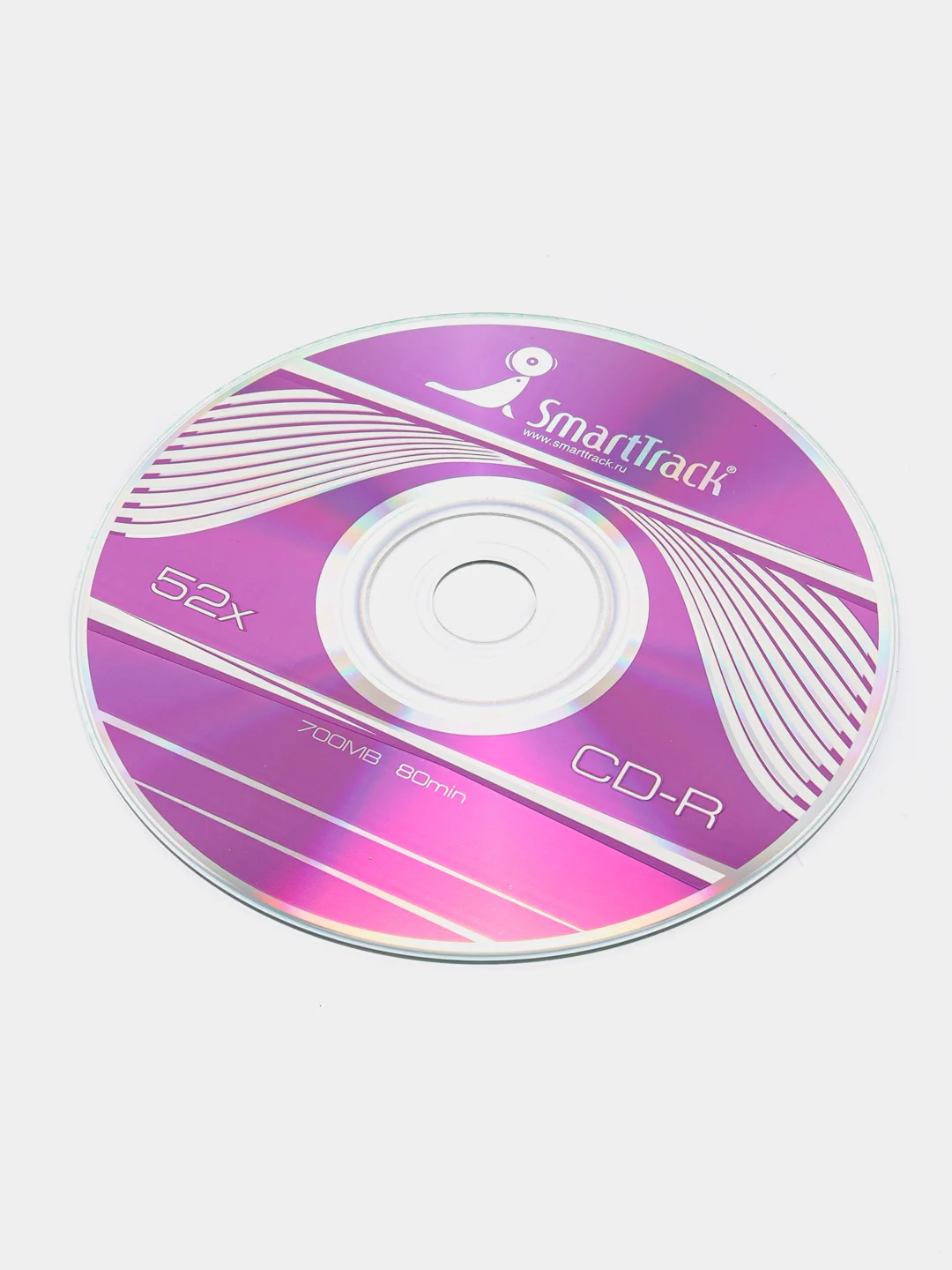 Лимонный записываемый компакт диск SmartTrack CD-R, CD-RW, DVD-R, DVD-RW, 10 штук
