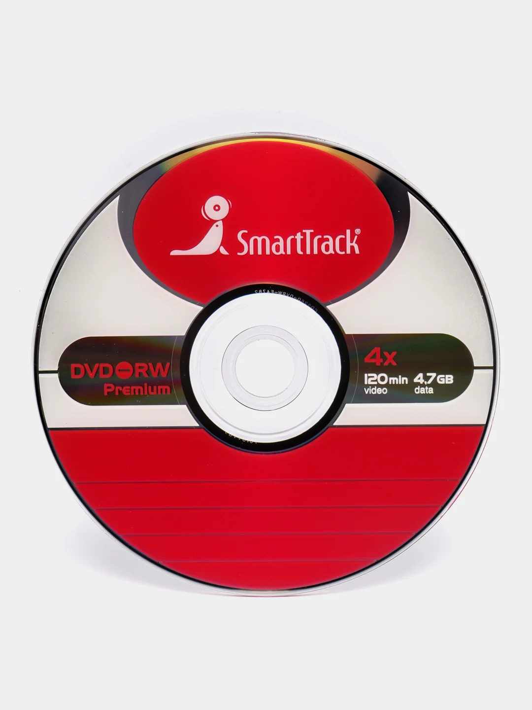 Тёмно-розовый записываемый компакт диск SmartTrack CD-R, CD-RW, DVD-R, DVD-RW, 10 штук