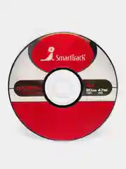 Тёмно-розовый записываемый компакт диск SmartTrack CD-R, CD-RW, DVD-R, DVD-RW, 10 штук