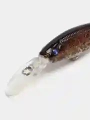 Коричневый рыболовный воблер "Минноу" minnow, 8 см, 8,7 г, 8 цветов