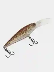Коричневый рыболовный воблер "Минноу" minnow, 8 см, 8,7 г, 8 цветов