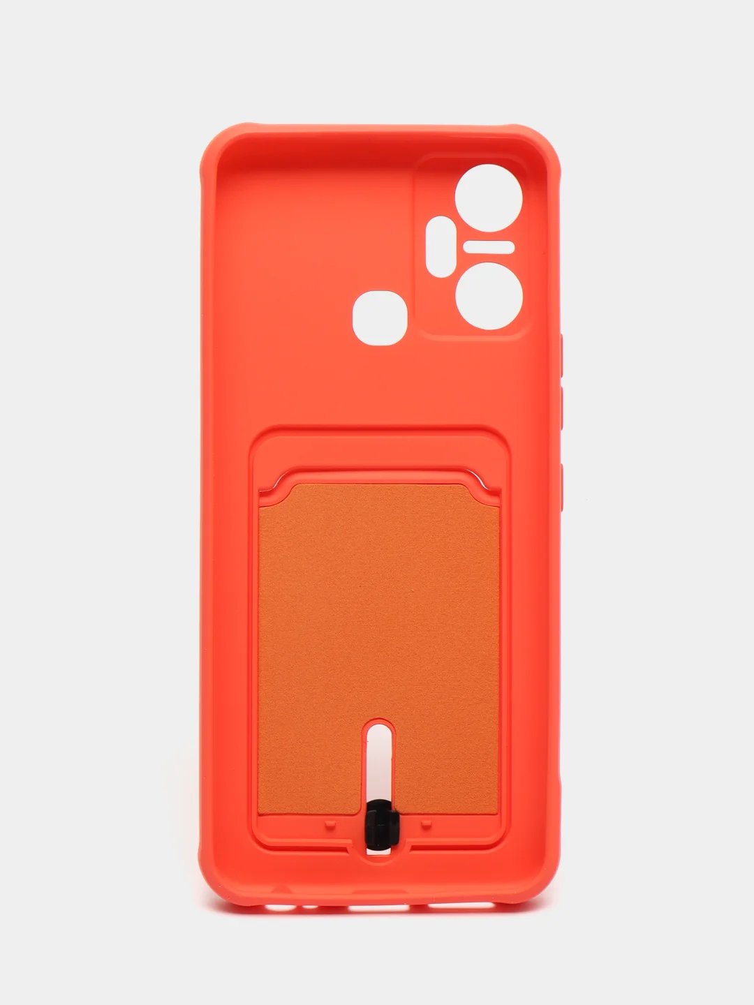 Коралловый силиконовый чехол для Infinix Smart 6 Plus (Инфиникс смарт 6 плюс)