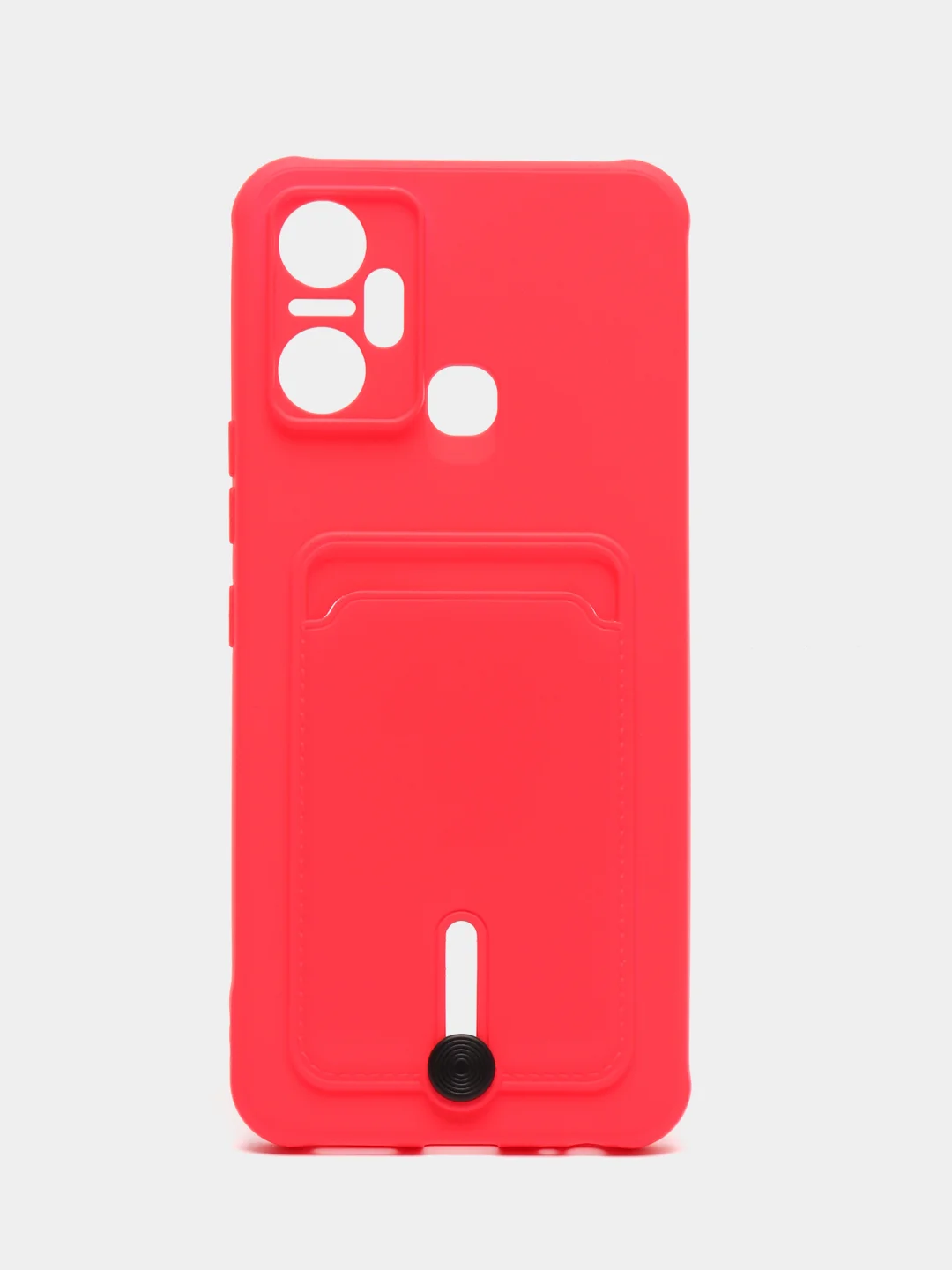 Фуксия силиконовый чехол для Infinix Smart 6 Plus (Инфиникс смарт 6 плюс)