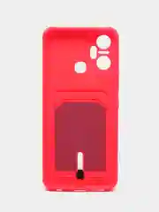 Фуксия силиконовый чехол для Infinix Smart 6 Plus (Инфиникс смарт 6 плюс)