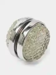 Белый брошь-магнит для палантины, платка