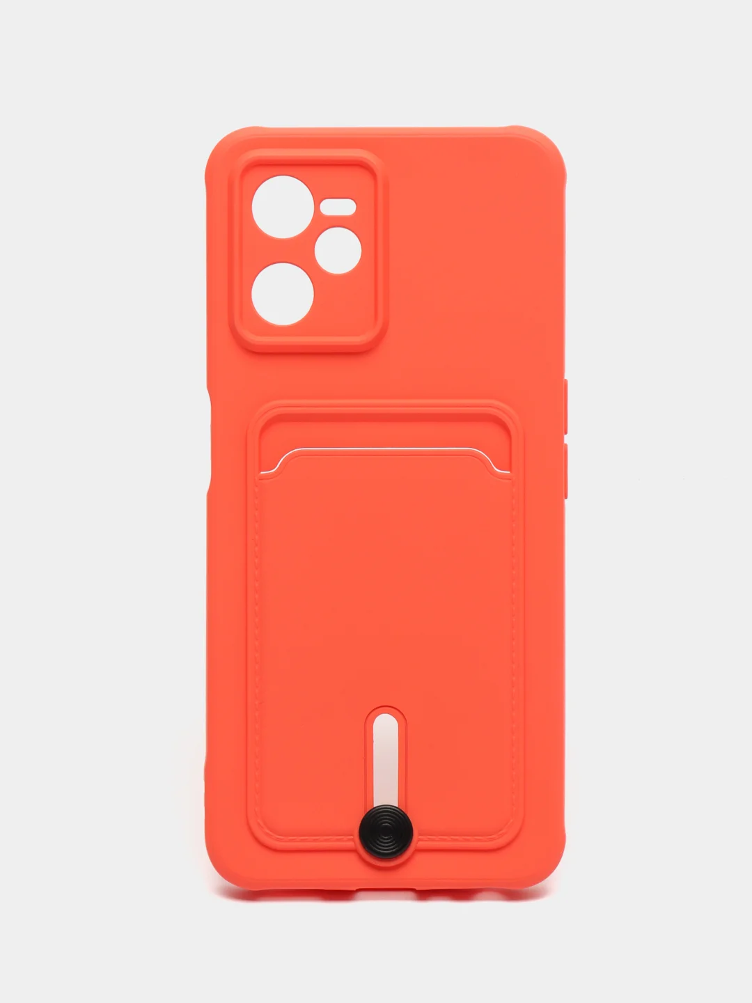 Коралловый чехол силиконовый для Realme C35,  Реалми С35, прозрачный