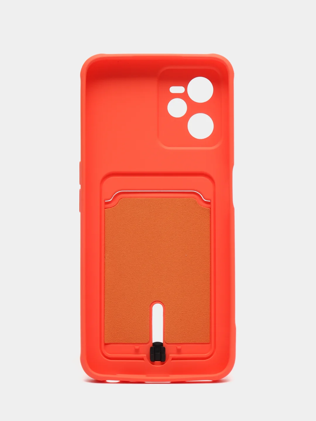 Коралловый чехол силиконовый для Realme C35,  Реалми С35, прозрачный