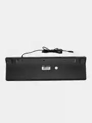 Клавиатура проводная Sonnen Kb-8280, Usb, 104 плоские клавиши, черная, 513510