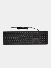 Клавиатура проводная Sonnen Kb-8280, Usb, 104 плоские клавиши, черная, 513510