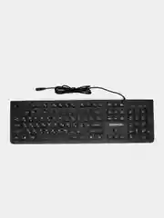 Клавиатура проводная Sonnen Kb-8280, Usb, 104 плоские клавиши, черная, 513510
